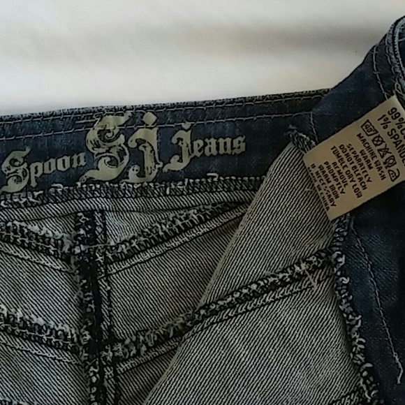 Spoon jeans Denim Mini Skirt - Blue - Picture 5 of 8